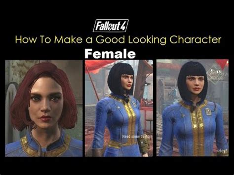 fallout 4 female character creation no mods|More.